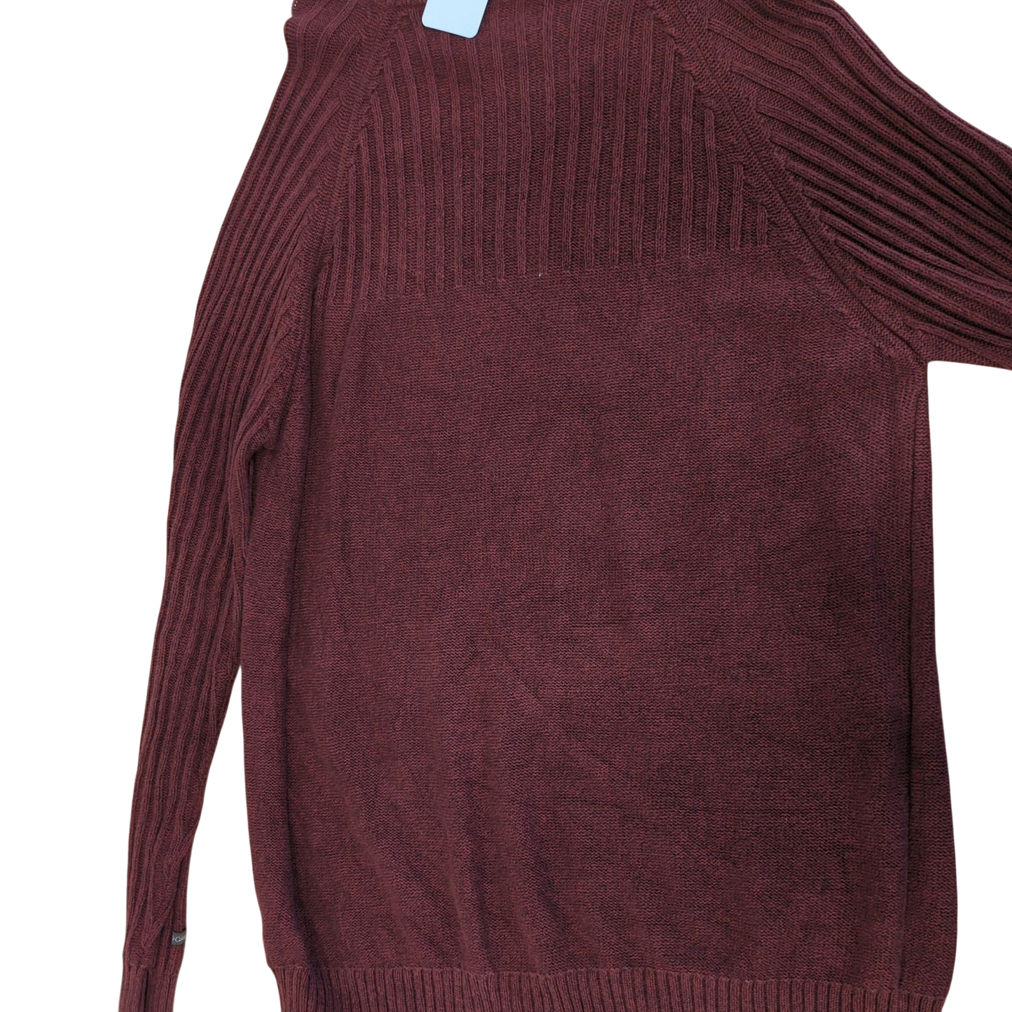 Columbia Burgundy Crew Neck Sweater - Men's Size XL