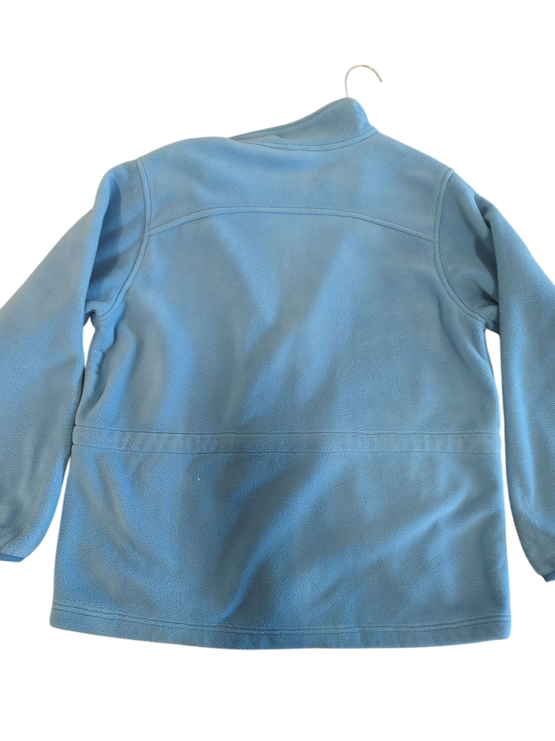 L.L.Bean Women's Blue Fleece Jacket - Size Medium