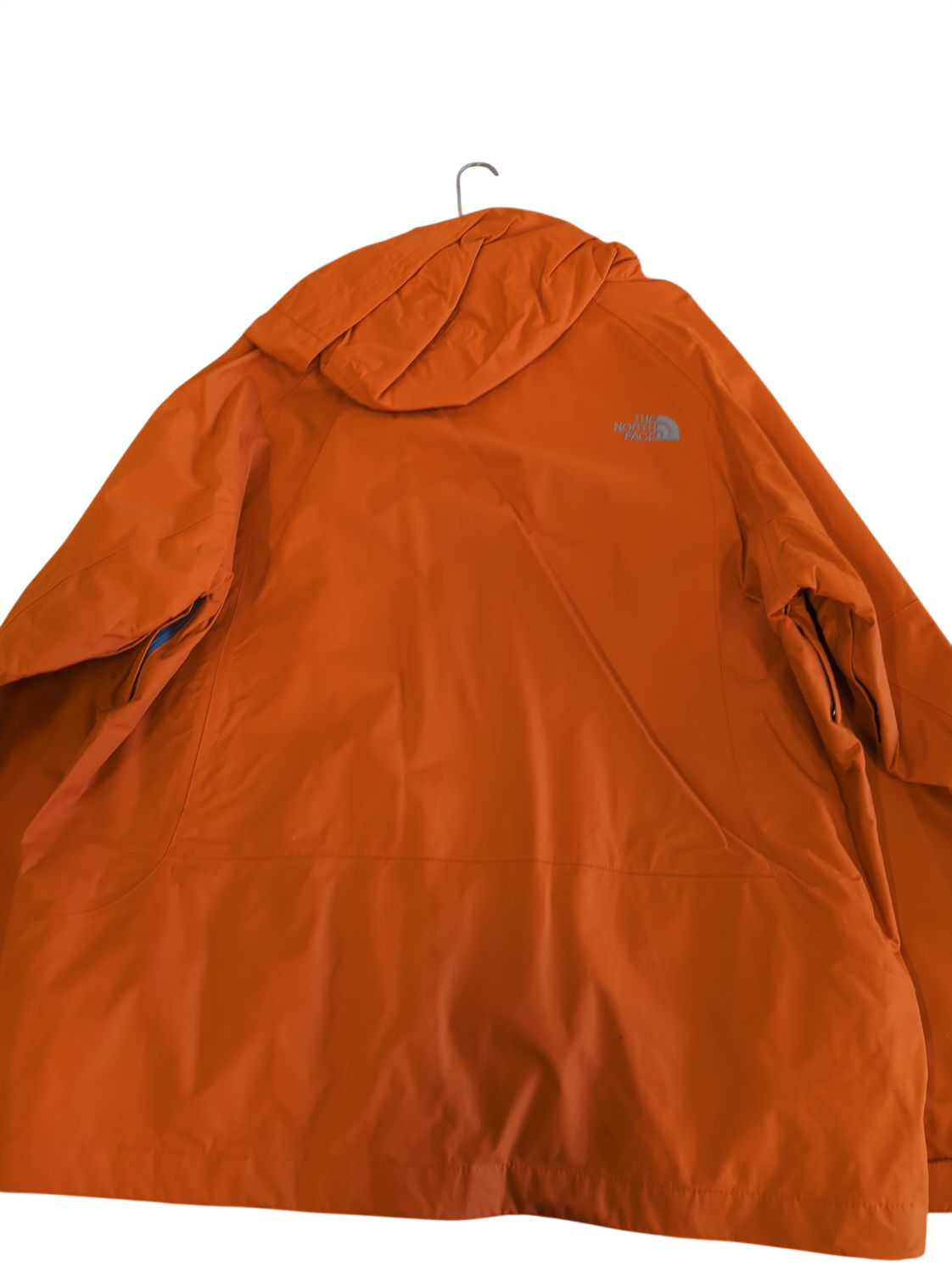 The North Face Summit Series Orange Windbreaker Jacket - Size XL