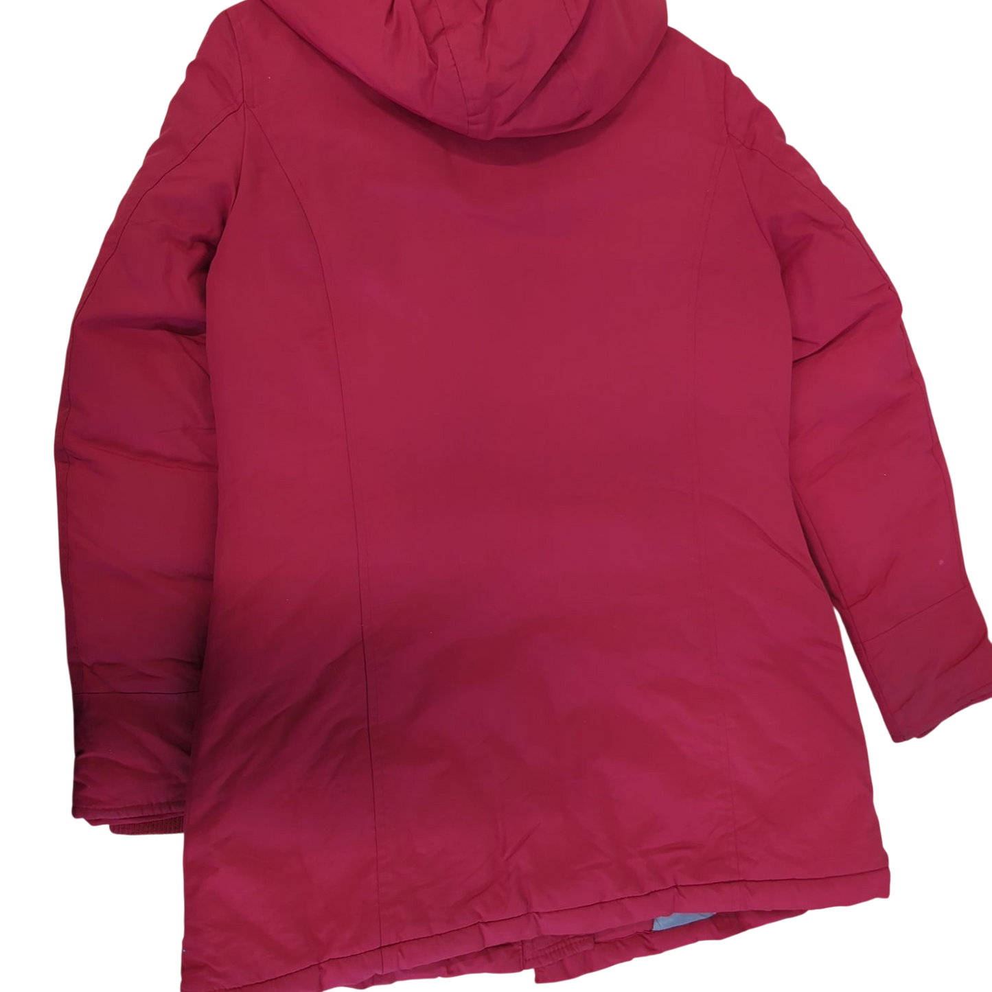 Woolrich Red Wool Parka Jacket - Size S