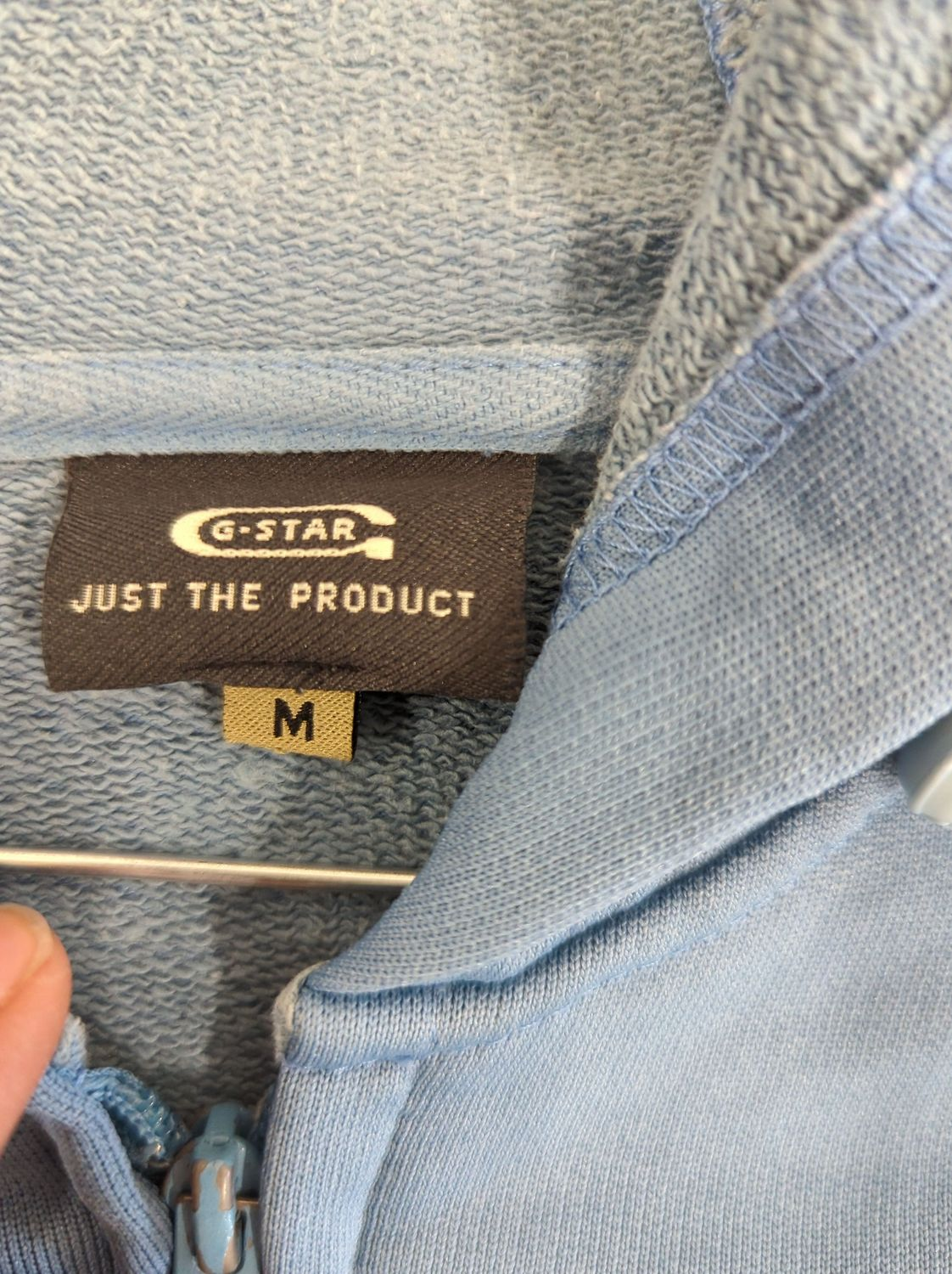 G-Star RAW Blue Windbreaker Jacket - Size M