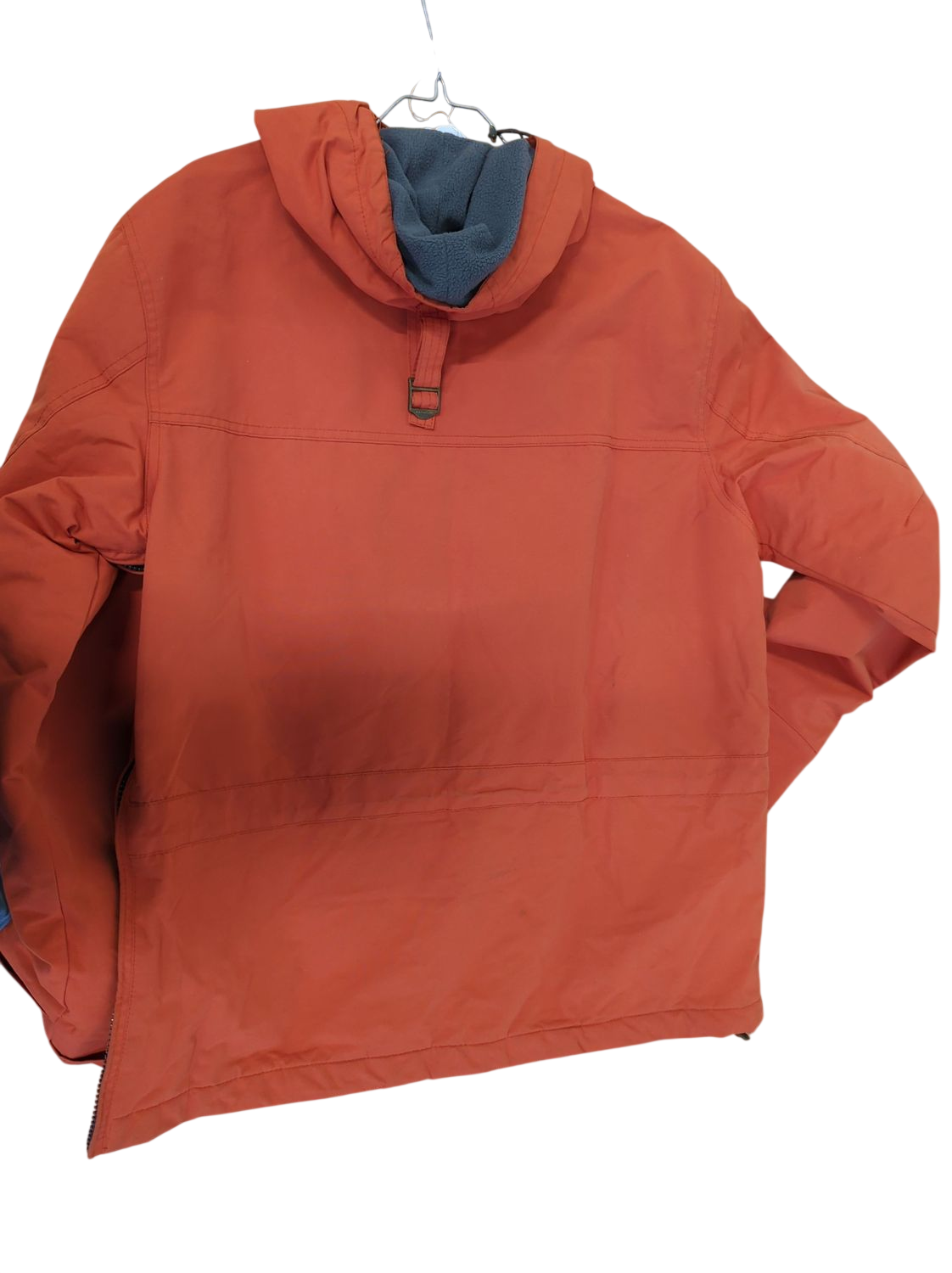 Napapijri Orange Windbreaker Jacket with Norwegian Flag