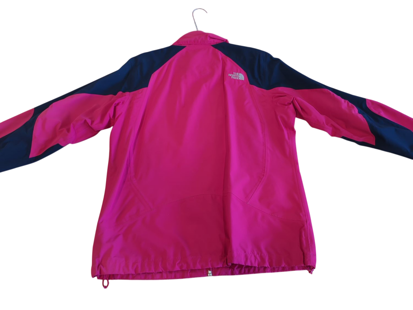 The North Face Pink & Navy Windbreaker Jacket - Size S