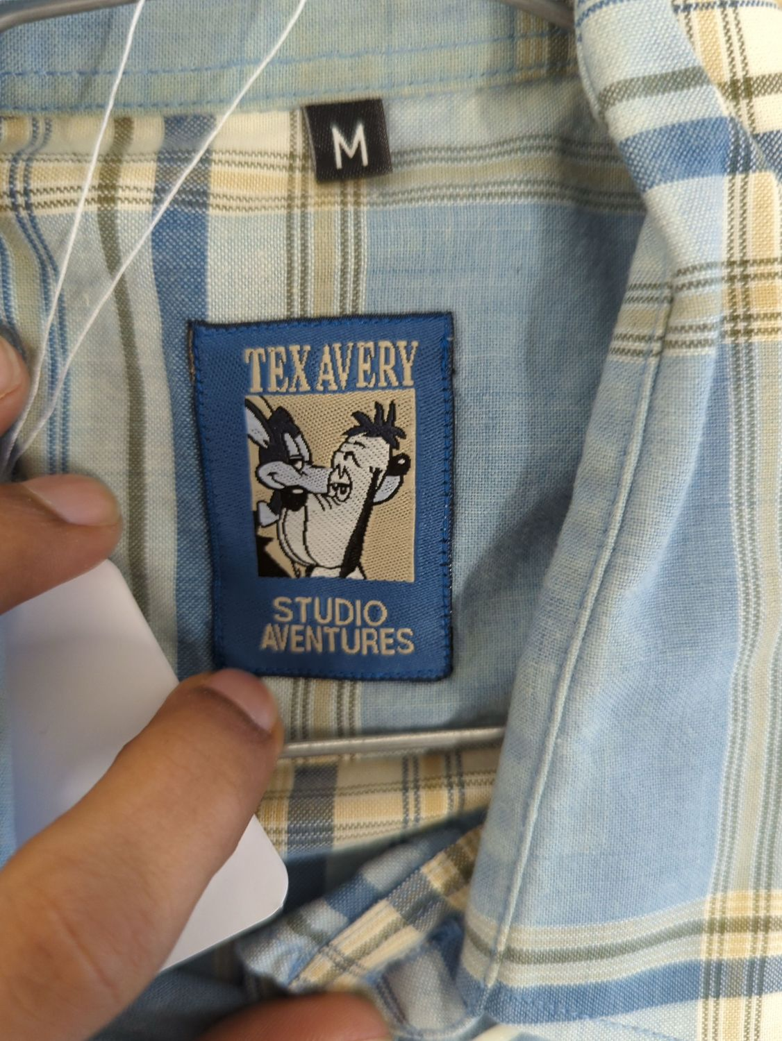 Tex Avery Studio Aventures Droopy Theatre Button-Down Shirt - Size M