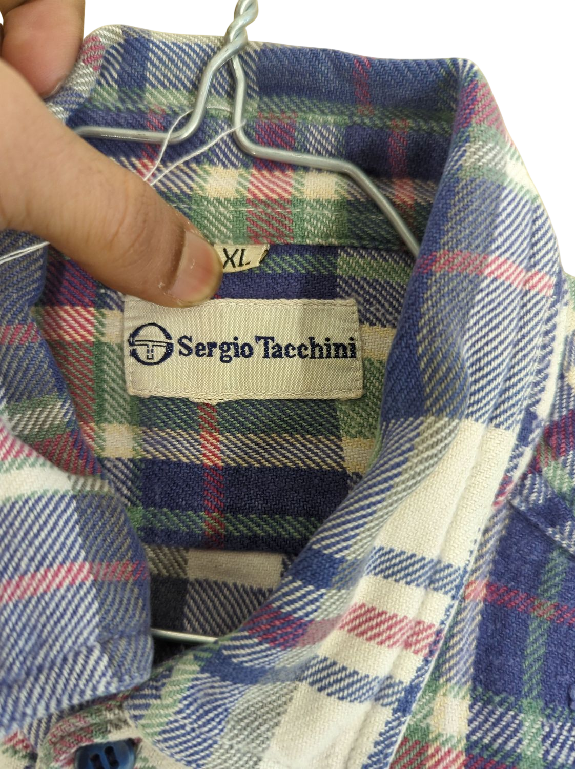 Plaid Button-Down Flannel Shirt - Long Sleeve