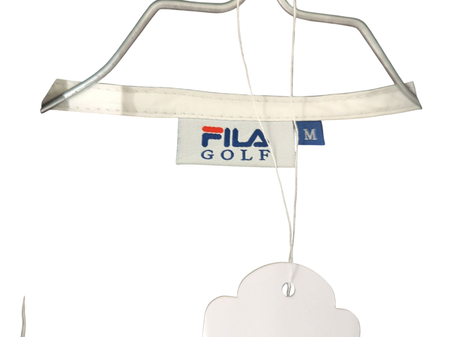 FILA Golf Windbreaker Jacket - Black with 'Feel The Green' Logo