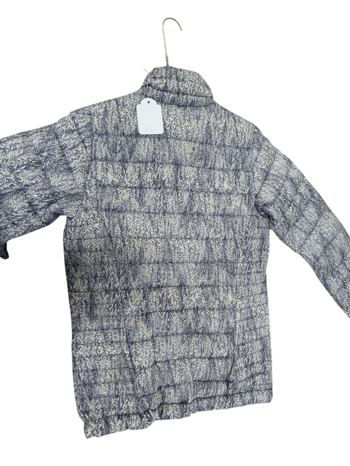 Patagonia Blue Patterned Windbreaker Jacket - Size XS