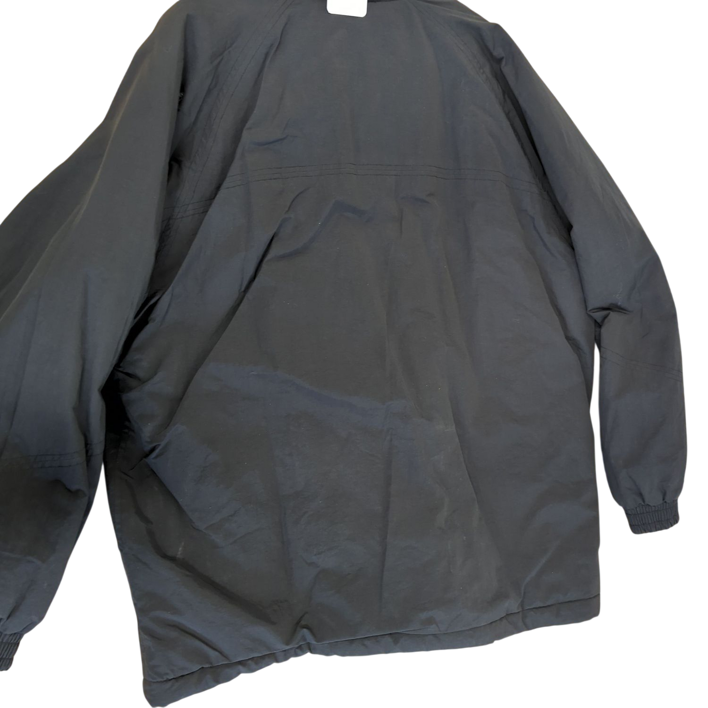 Lotto Black Windbreaker Jacket - Size XL