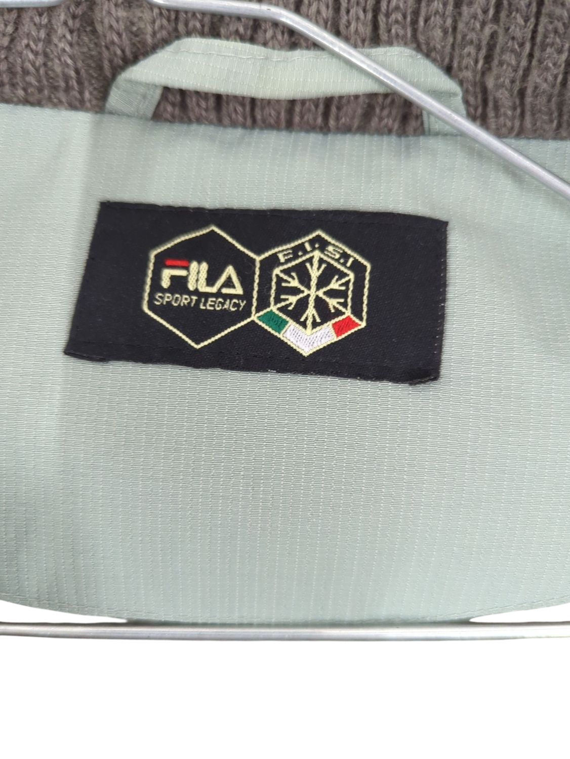 FILA Sport Legacy Mint Green Windbreaker Jacket