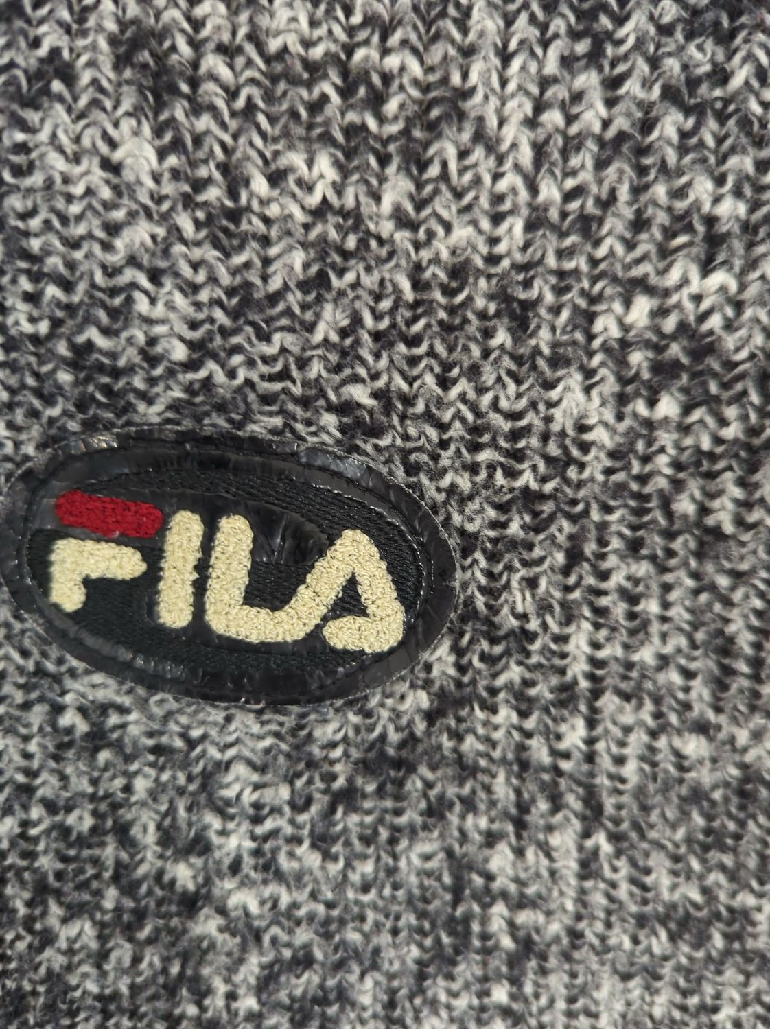 FILA Grey Melange Sweater - Size M