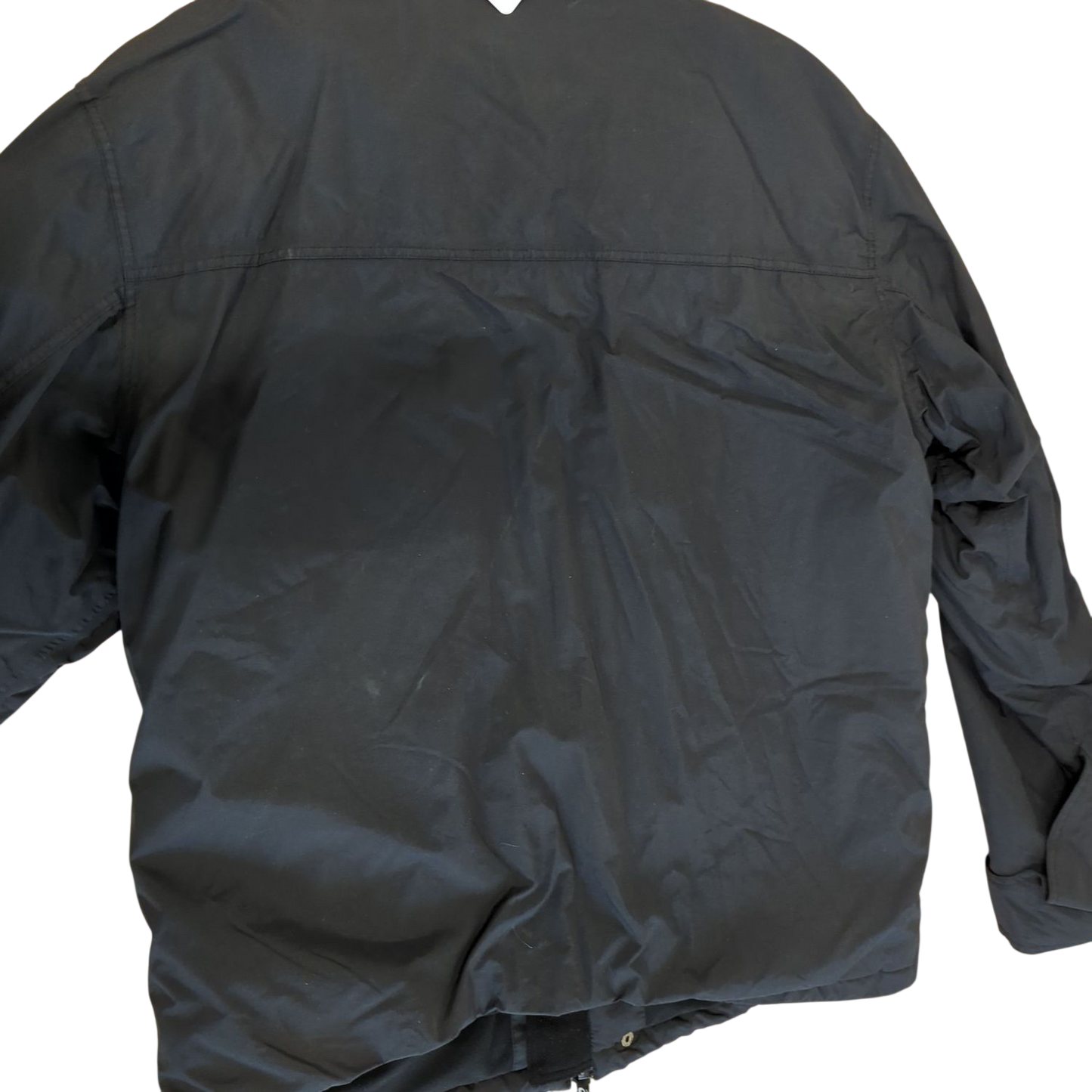 ASICS Black Windbreaker Jacket - Lightweight Outdoor Wear