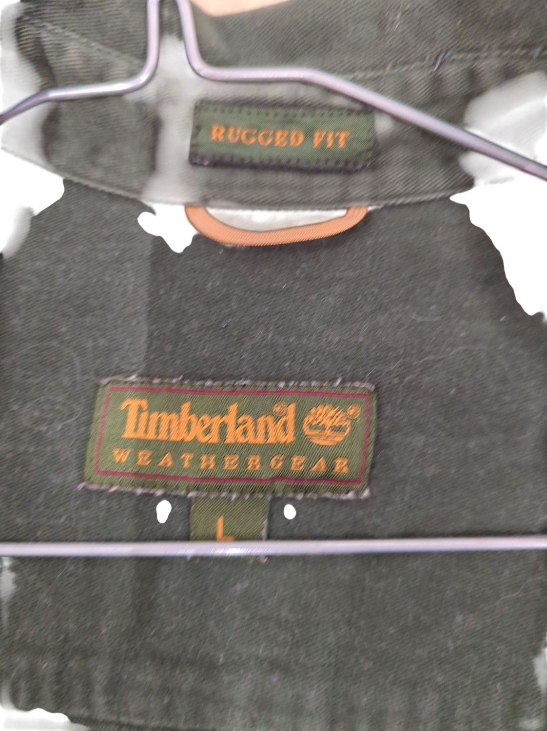 Timberland Green Button-Down Shirt - Rugged Fit