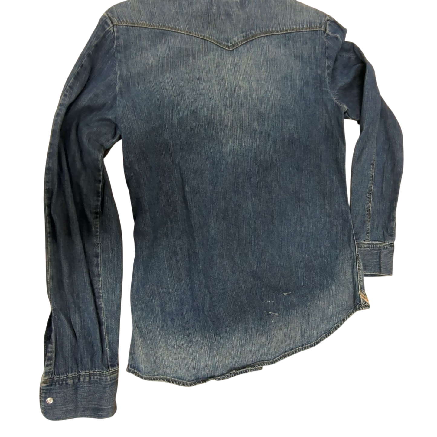 Diesel Denim Button-Down Shirt - Size M