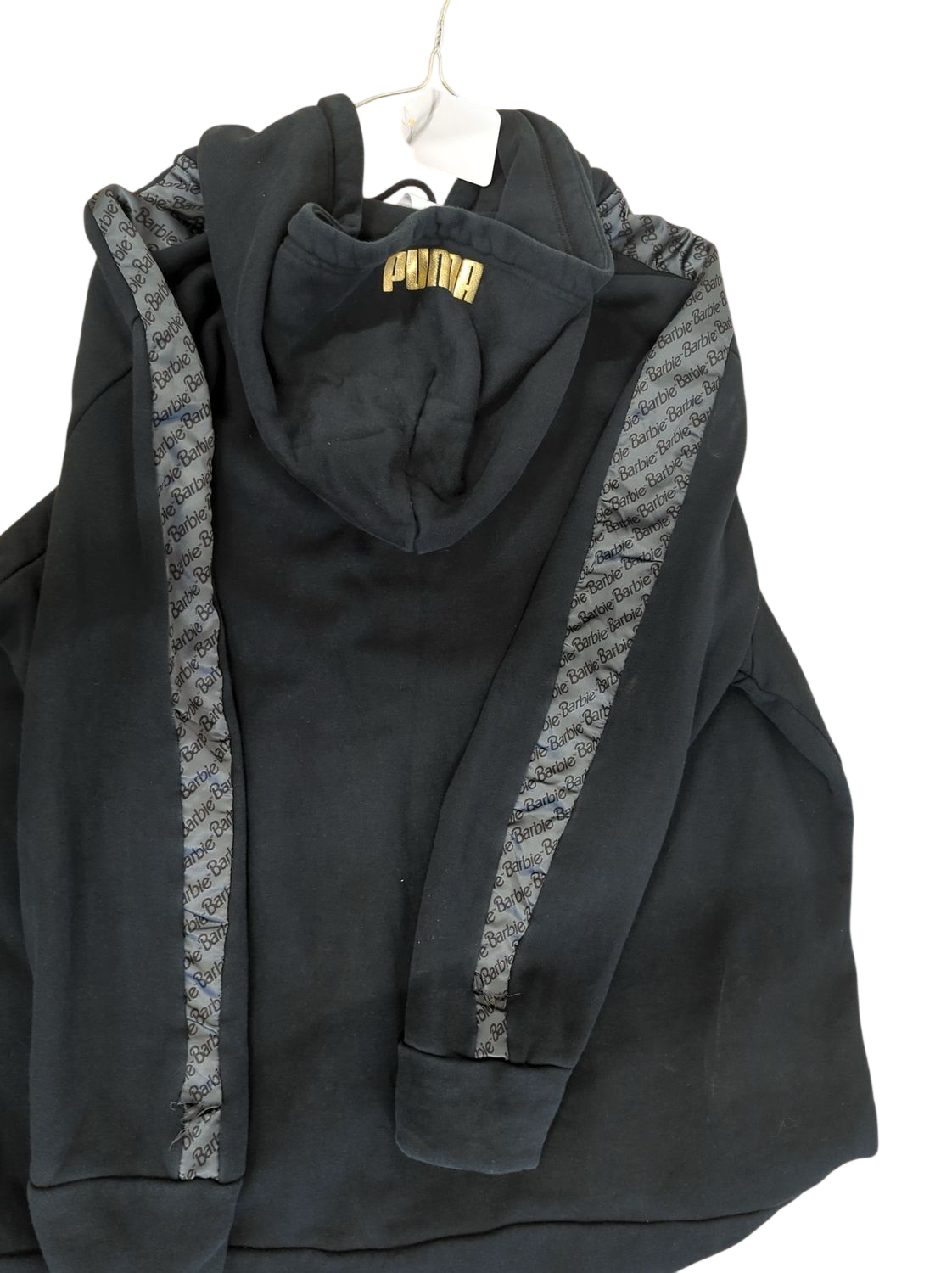 Puma Barbie Black Zip-Up Jacket - Size L