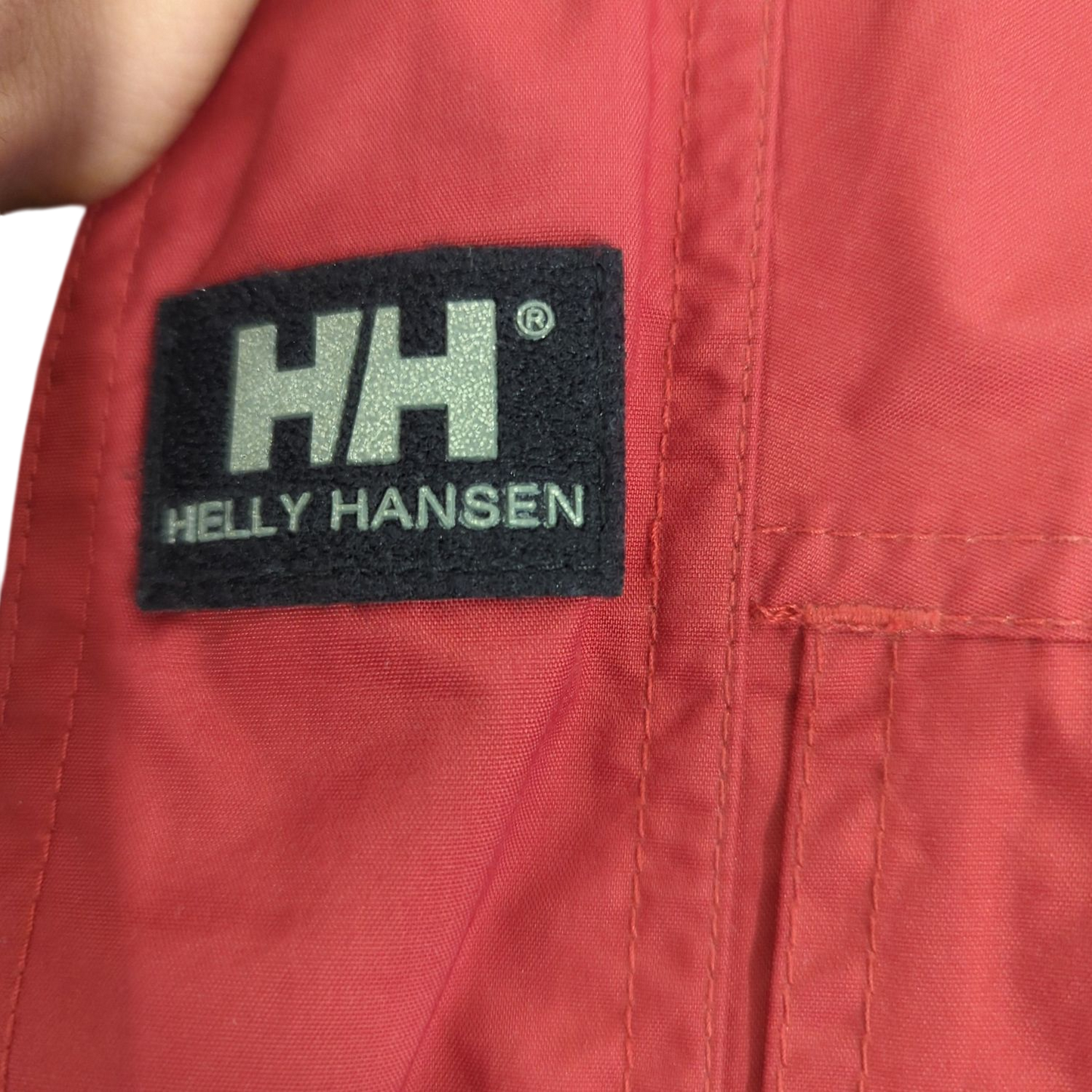 Helly Hansen Red Windbreaker Jacket - Size XL