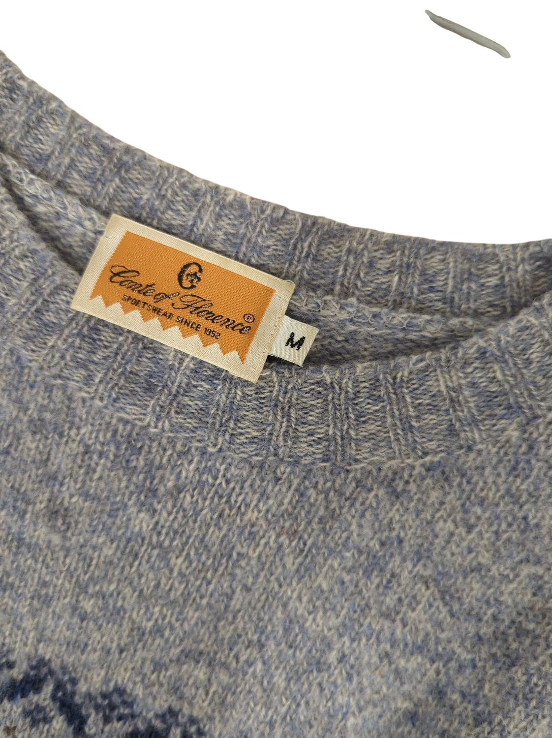 Eddie Bauer Fair Isle Wool Blend Sweater - Size M