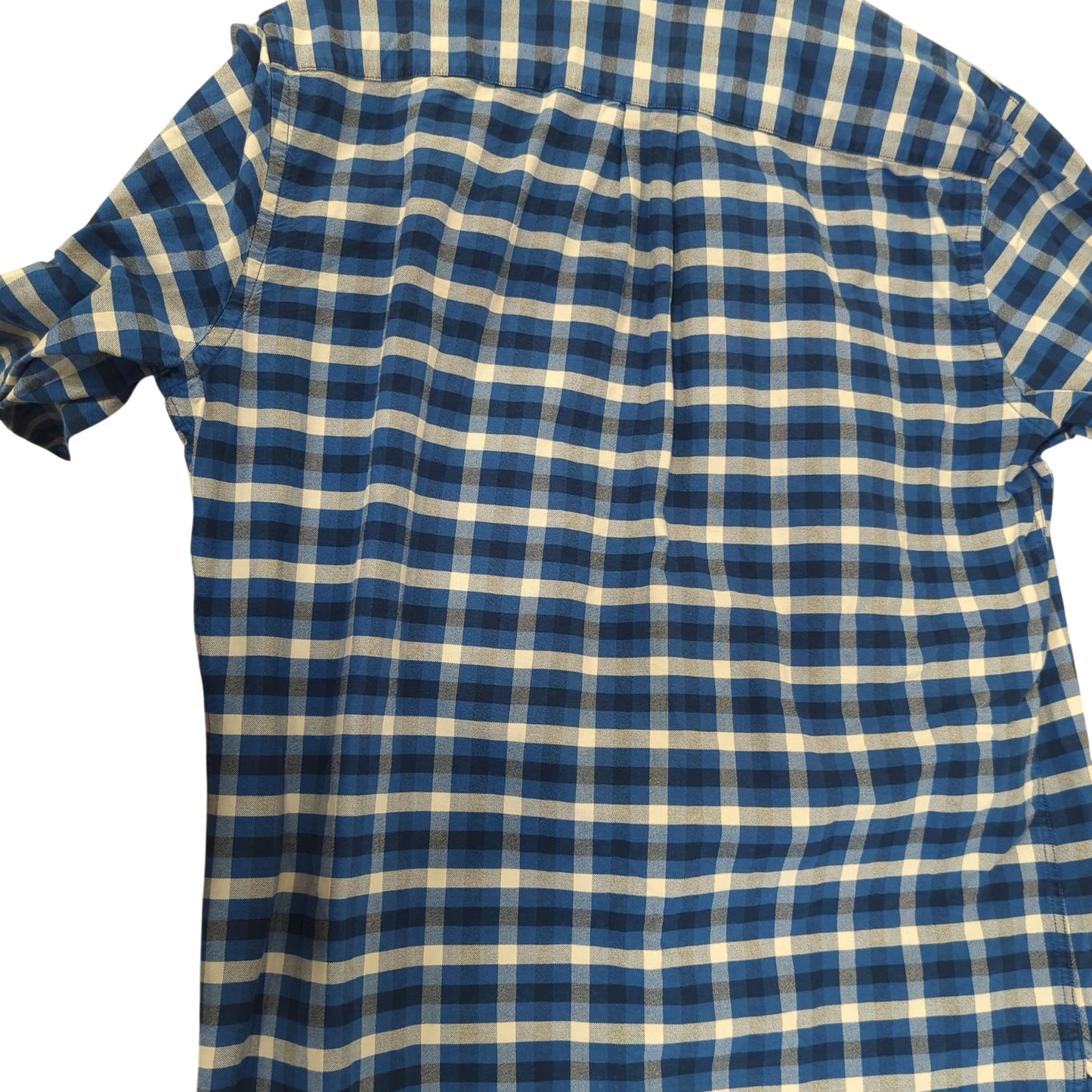 Levi's Blue Checkered Button-Down Shirt - Size L