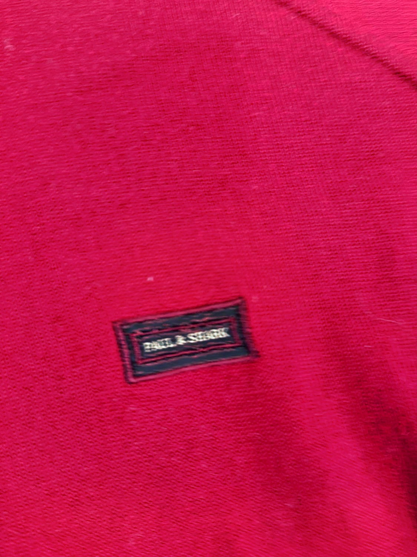 Paul & Shark Red Crew Neck Sweater - Classic Design