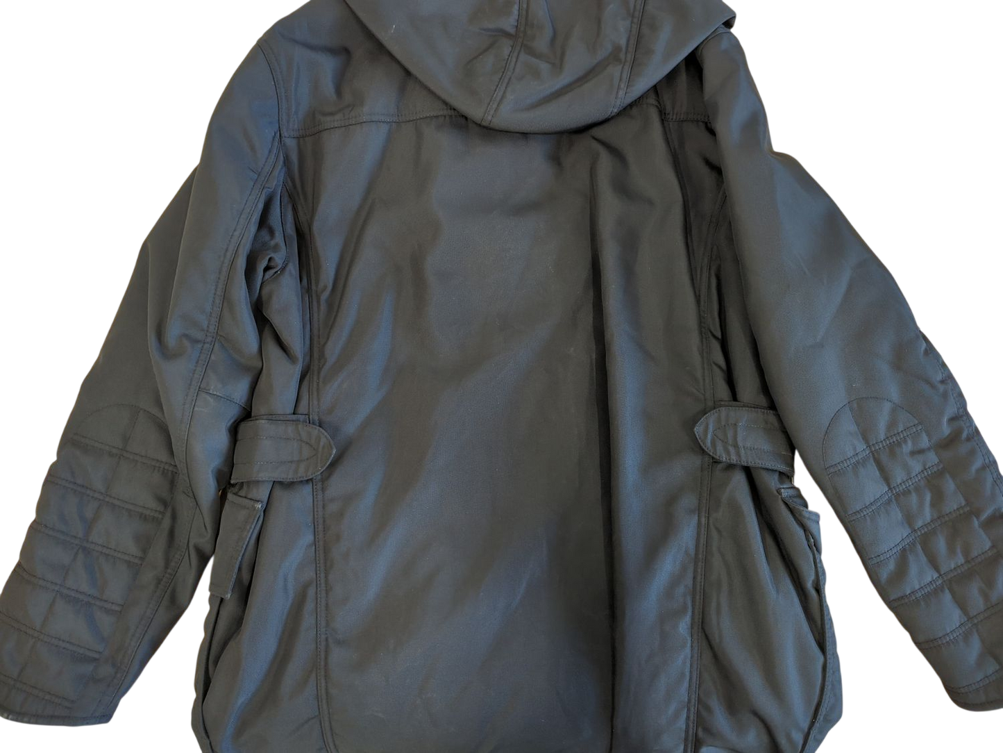 Hugo Boss Navy Parka Jacket - Men's Winter Coat