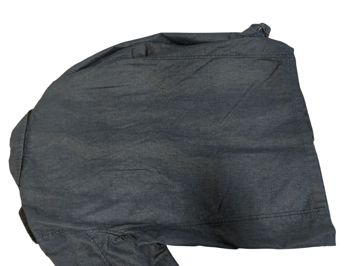 Armani Jeans Grey Denim Jacket - Size XL