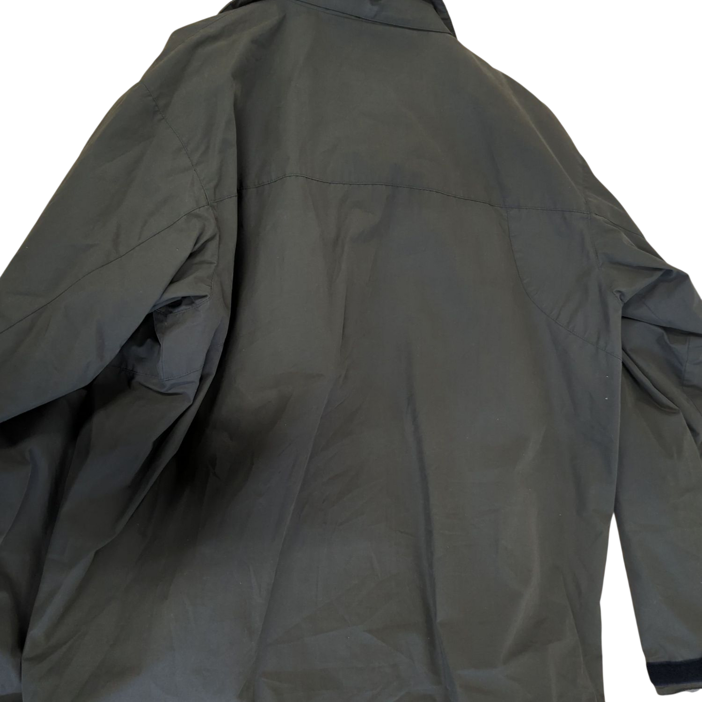Jack Wolfskin Olive Windbreaker Jacket - Size XL