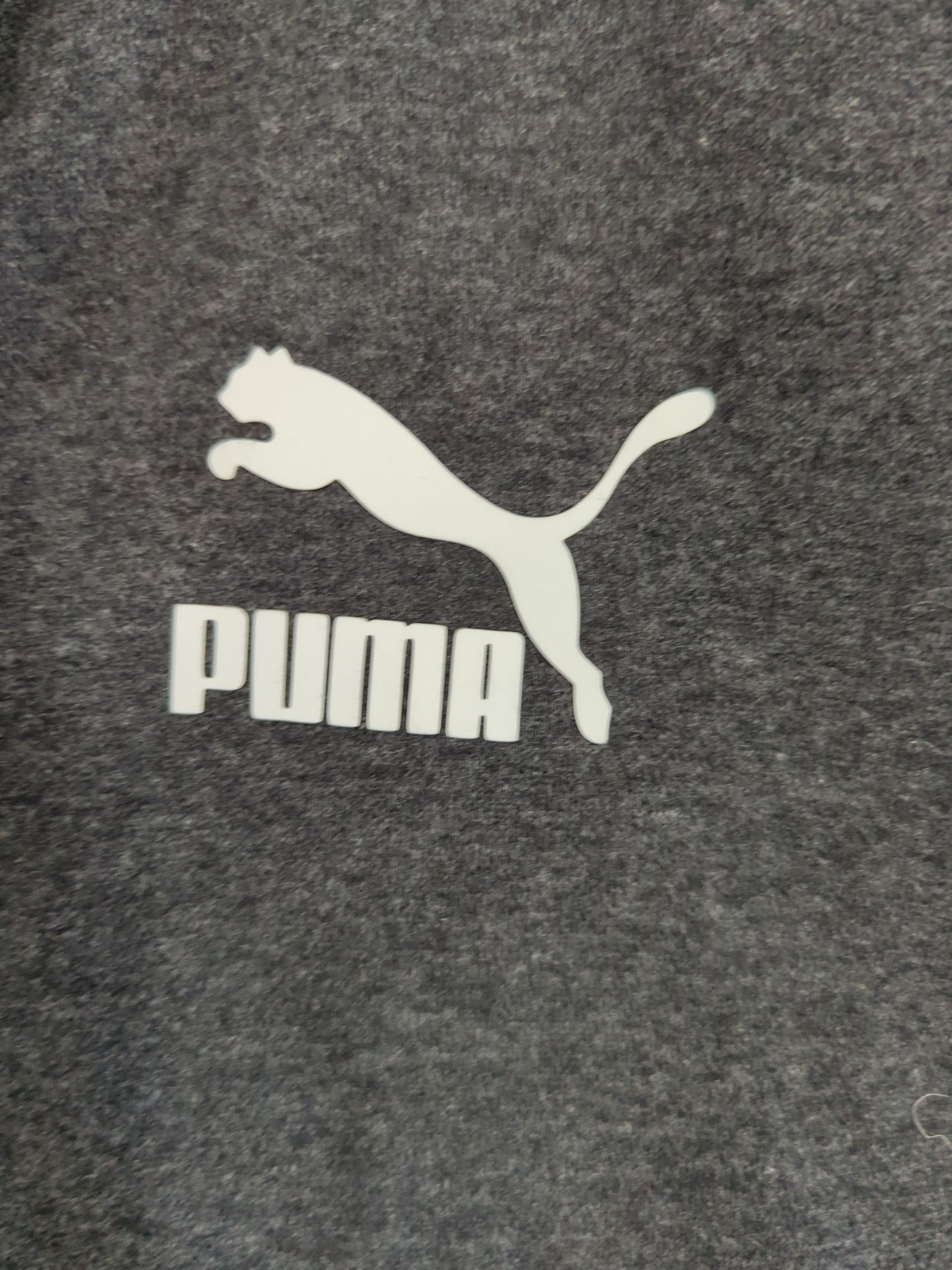 Puma Lifestyle Grey Zip-Up Sweatshirt - Size XL