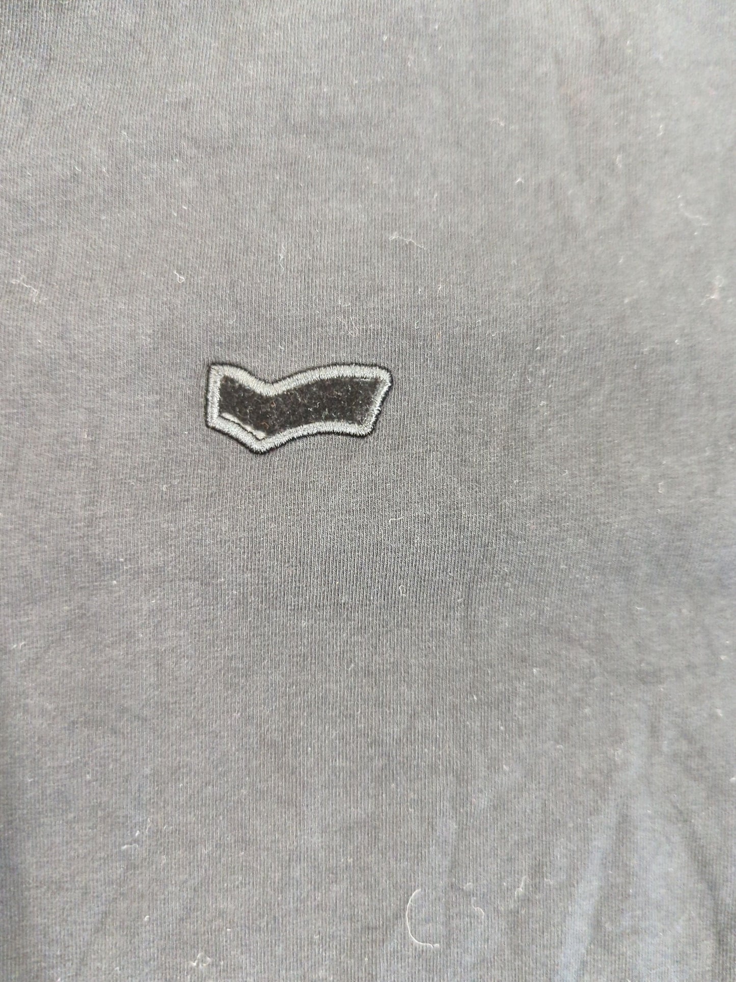 GAS Black Long Sleeve Polo Shirt