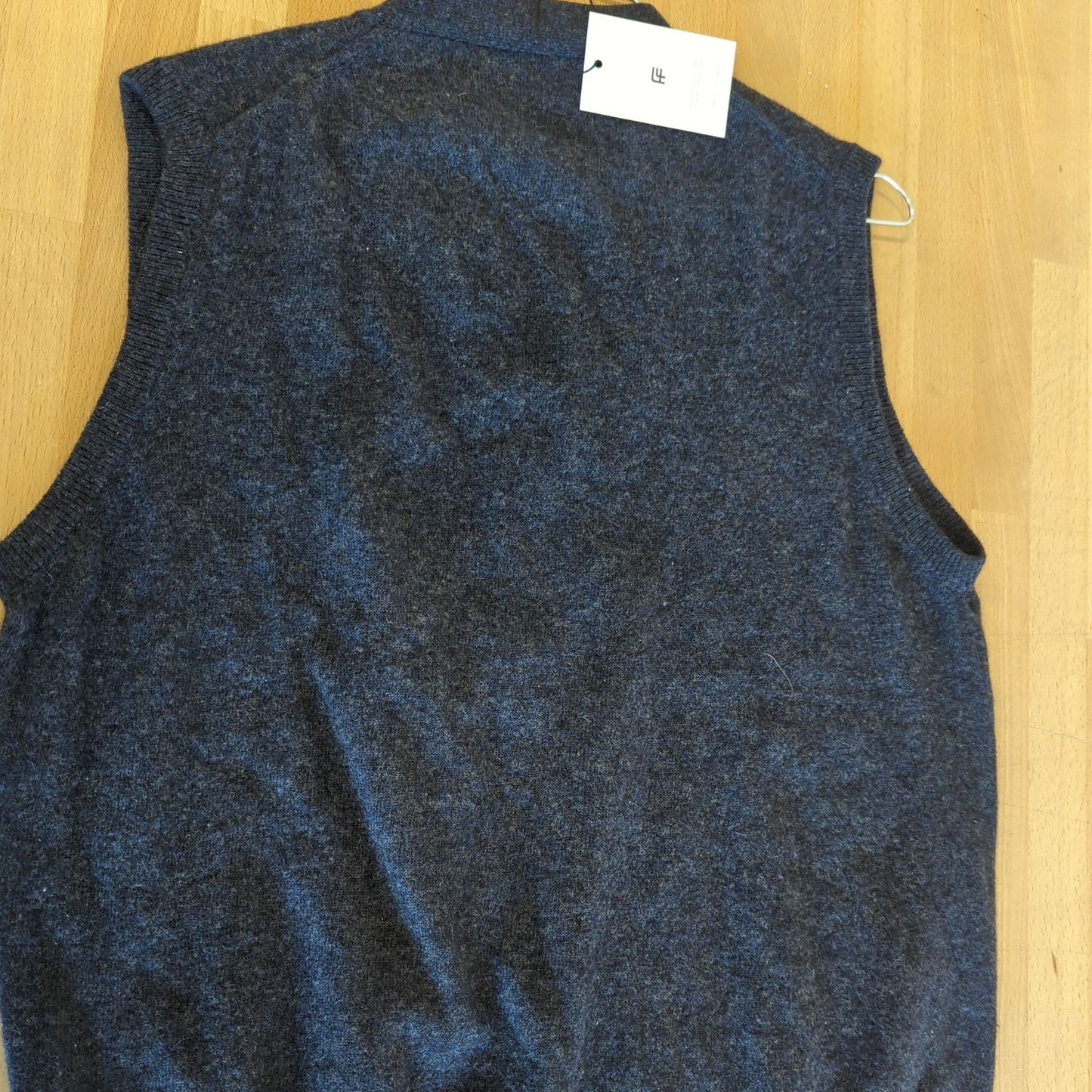 Henry Cotton's Wool Knit Vest - Classic Button-Up Sweater Waistcoat