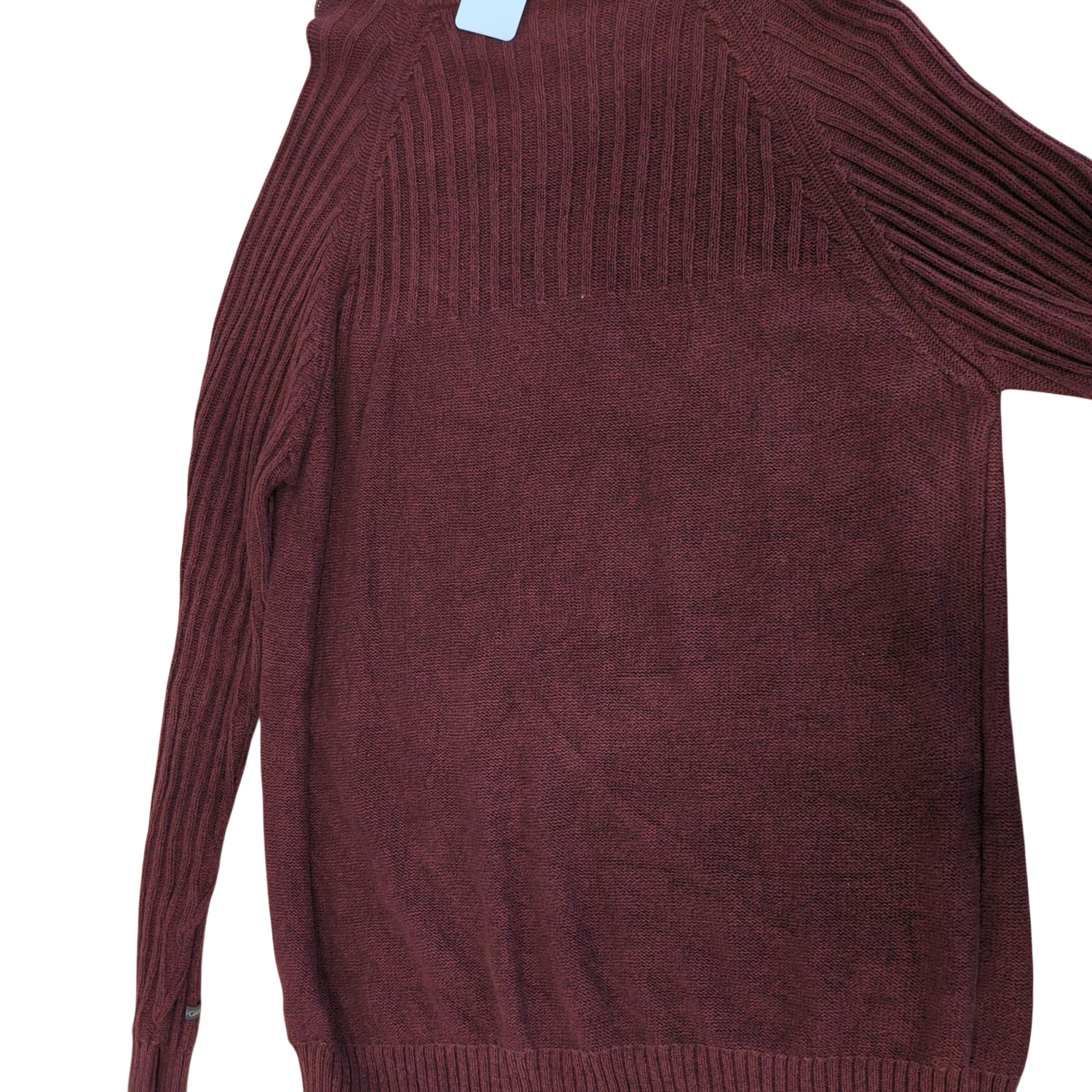 Columbia Burgundy Crew Neck Sweater - Men's Size XL