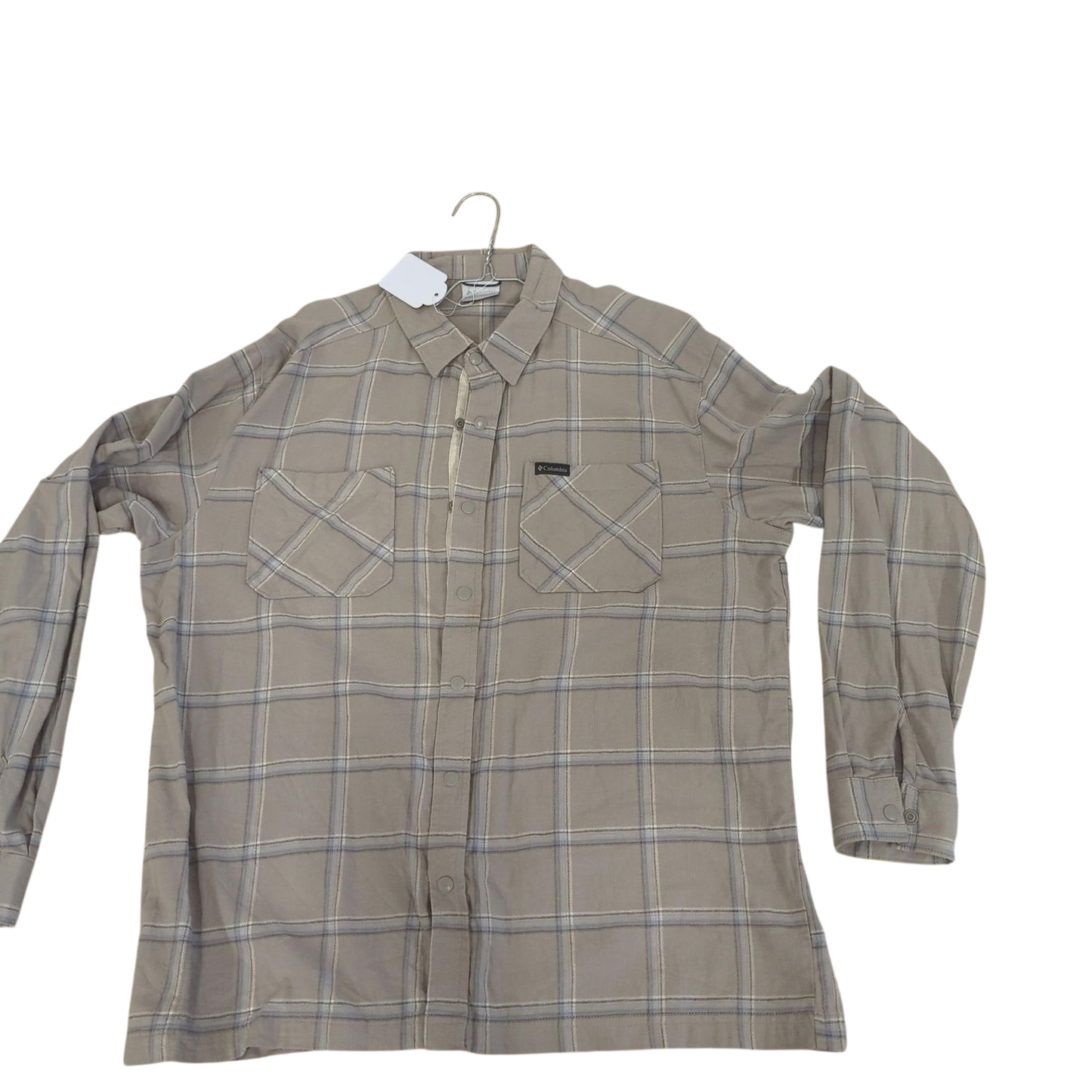 Columbia Sportswear Plaid Button-Down Shirt - Size L