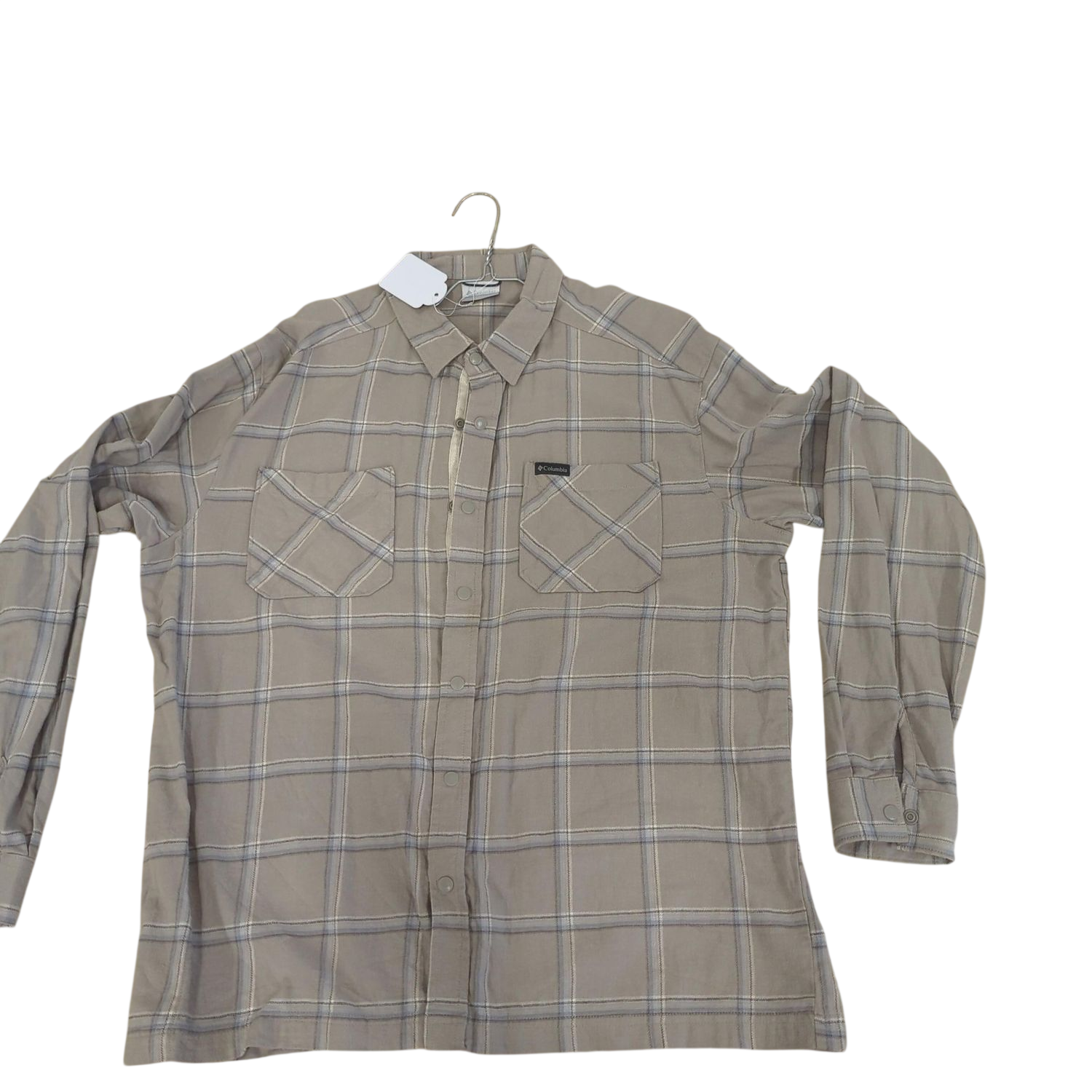 Columbia Sportswear Plaid Button-Down Shirt - Size L