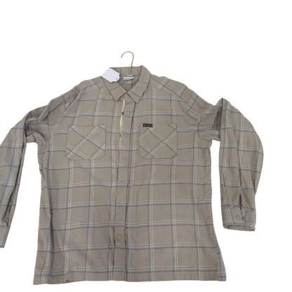 Columbia Sportswear Plaid Button-Down Shirt - Size L