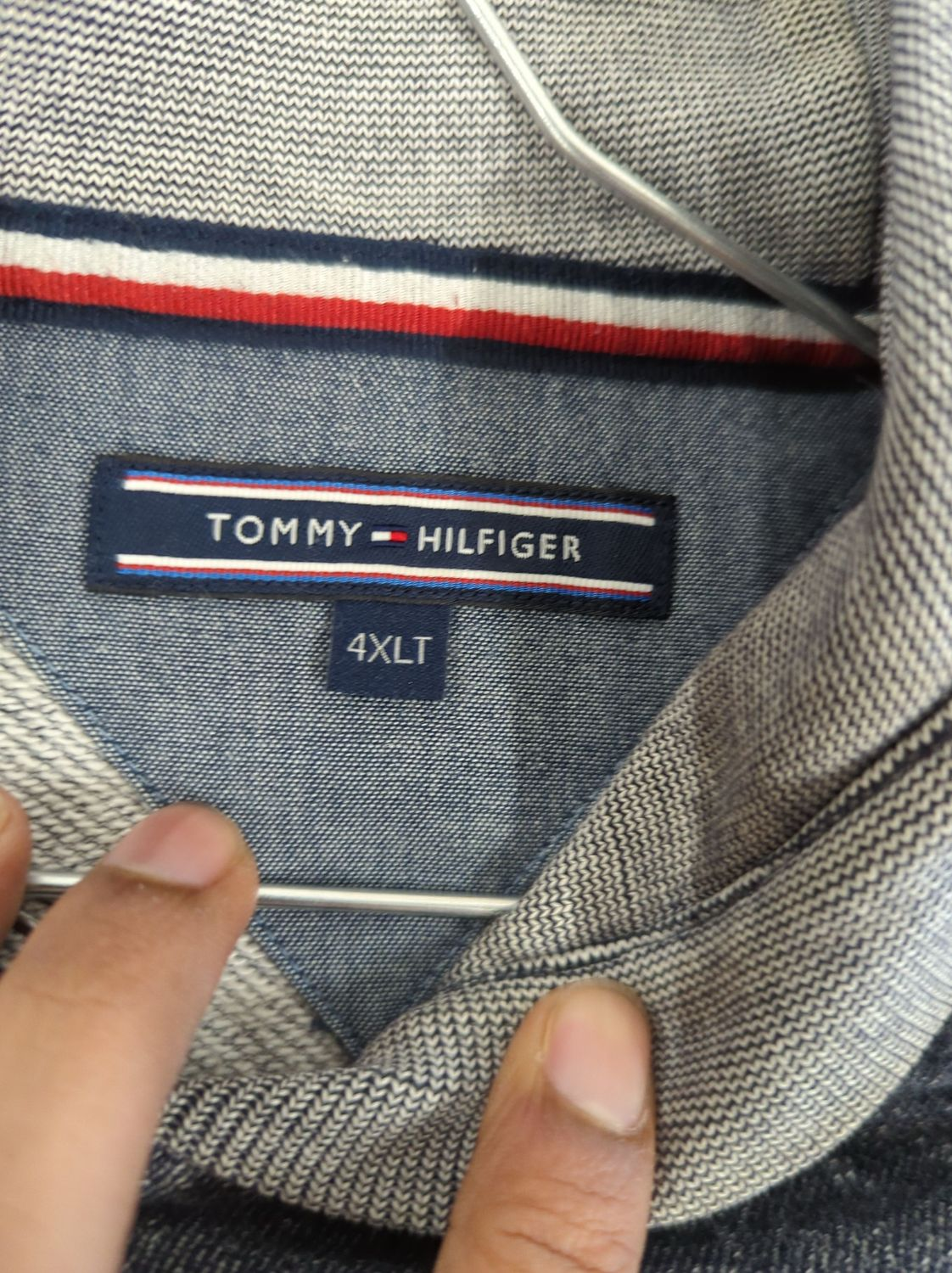 Tommy Hilfiger Men's Denim Hoodie Jacket - Size 4XLT