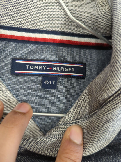 Tommy Hilfiger Men's Denim Hoodie Jacket - Size 4XLT