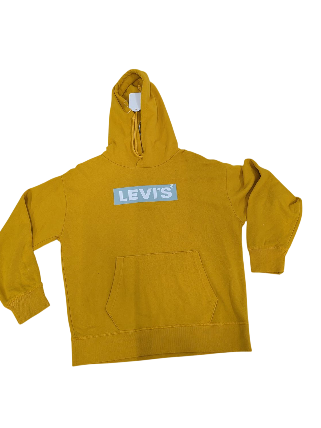Levi's Yellow Hoodie - Size M - Front Pocket