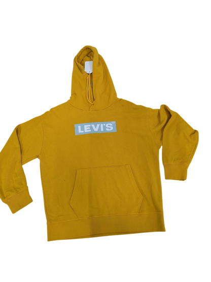 Levi's Yellow Hoodie - Size M - Front Pocket