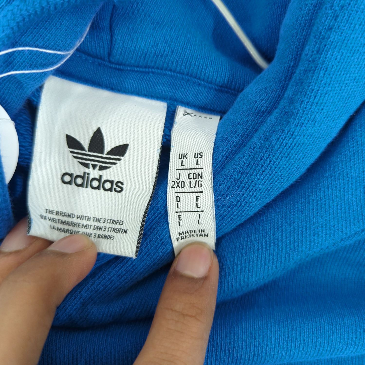 Adidas Blue Sweatshirt - Size L