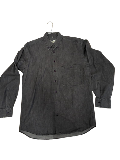 Etema Jeanswear Grey Denim Button-Down Shirt - Size 38