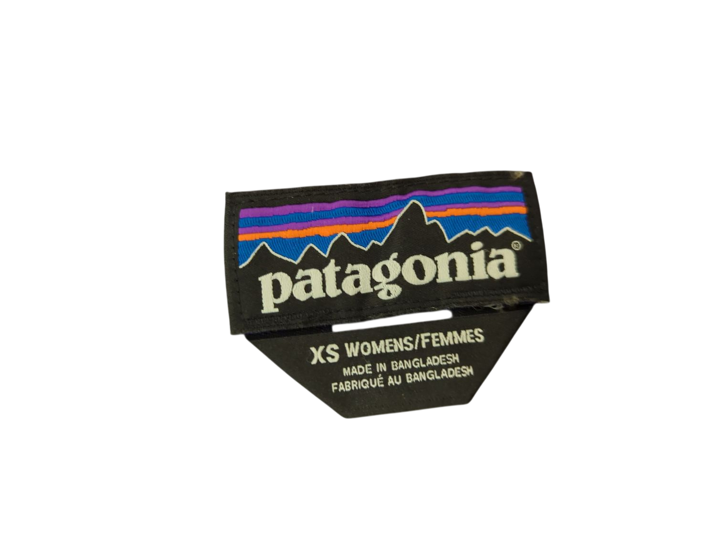 Patagonia Blue Patterned Windbreaker Jacket - Size XS