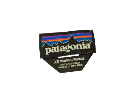 Patagonia Blue Patterned Windbreaker Jacket - Size XS