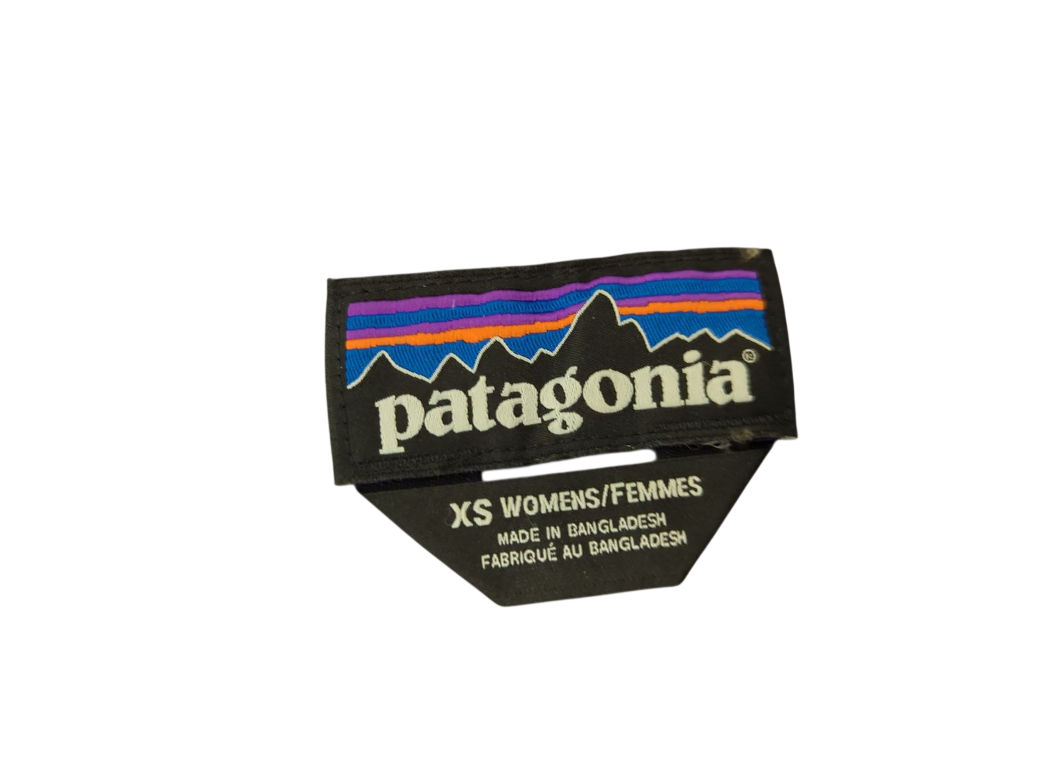 Patagonia Blue Patterned Windbreaker Jacket - Size XS