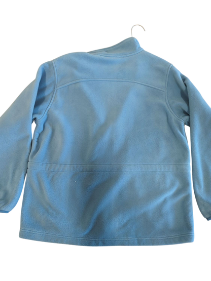 L.L.Bean Women's Blue Fleece Jacket - Size Medium