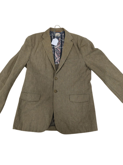 Vintage Tommy Hilfiger Grey Wool Blazer - Heritage M-Large