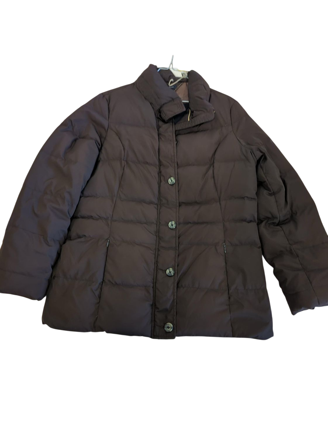 Tommy Hilfiger Brown Down Puffer Jacket - Size XL