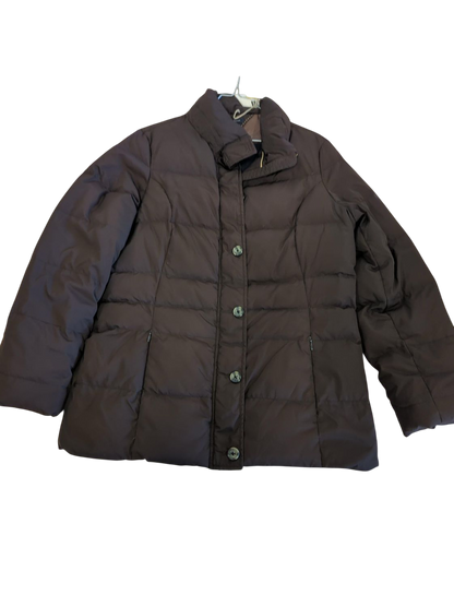 Tommy Hilfiger Brown Down Puffer Jacket - Size XL