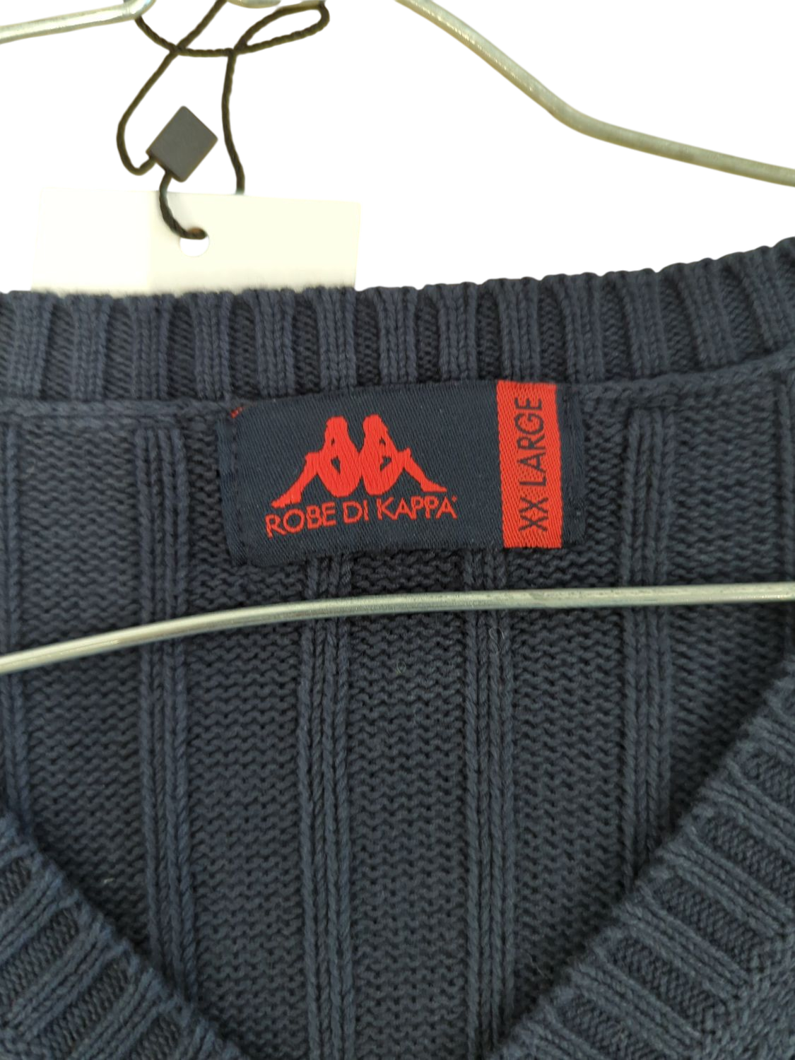 Robe di Kappa Navy Sleeveless Sweater Vest - XXL