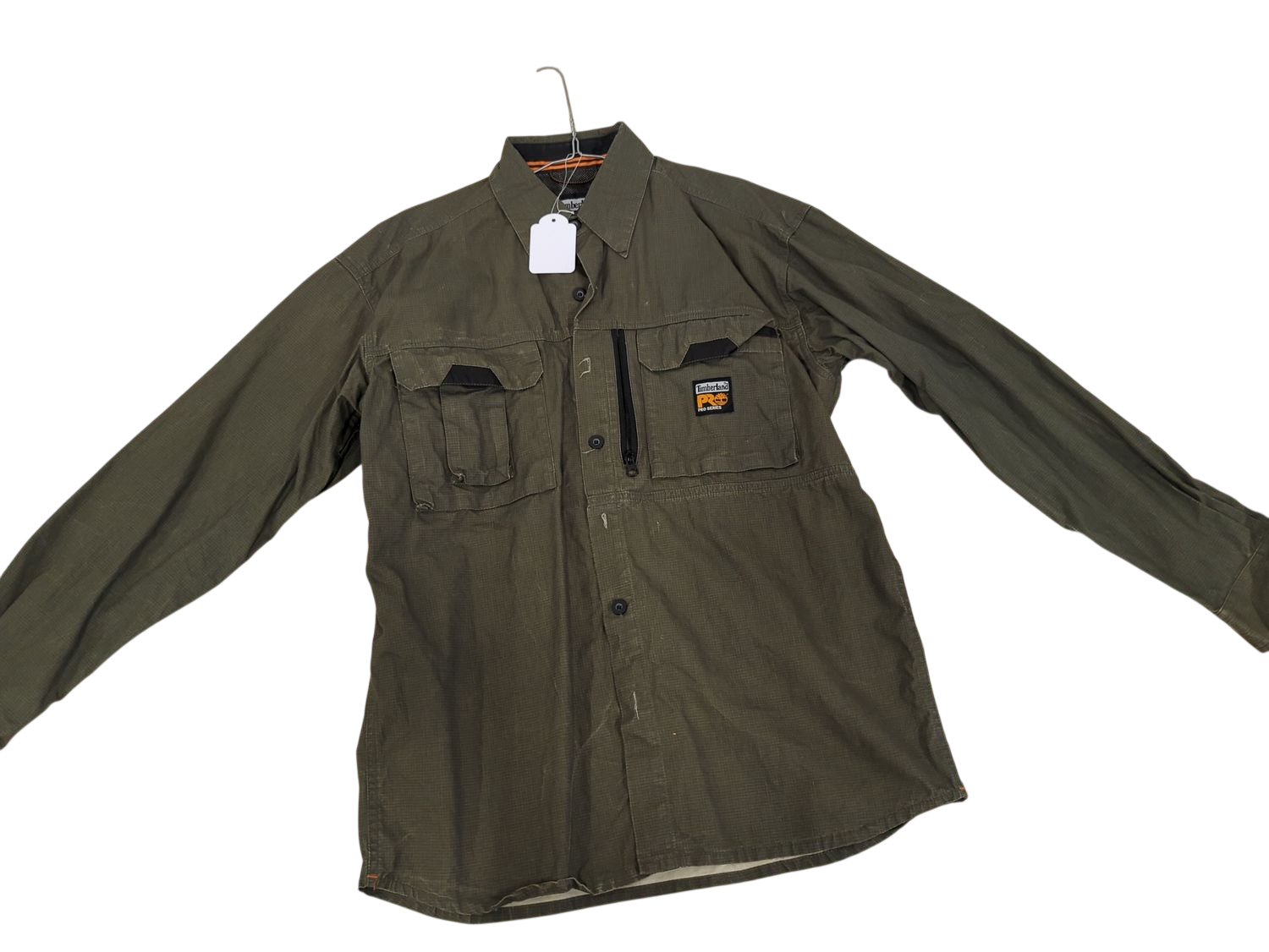 Timberland PRO Series Olive Green Work Jacket - Size M