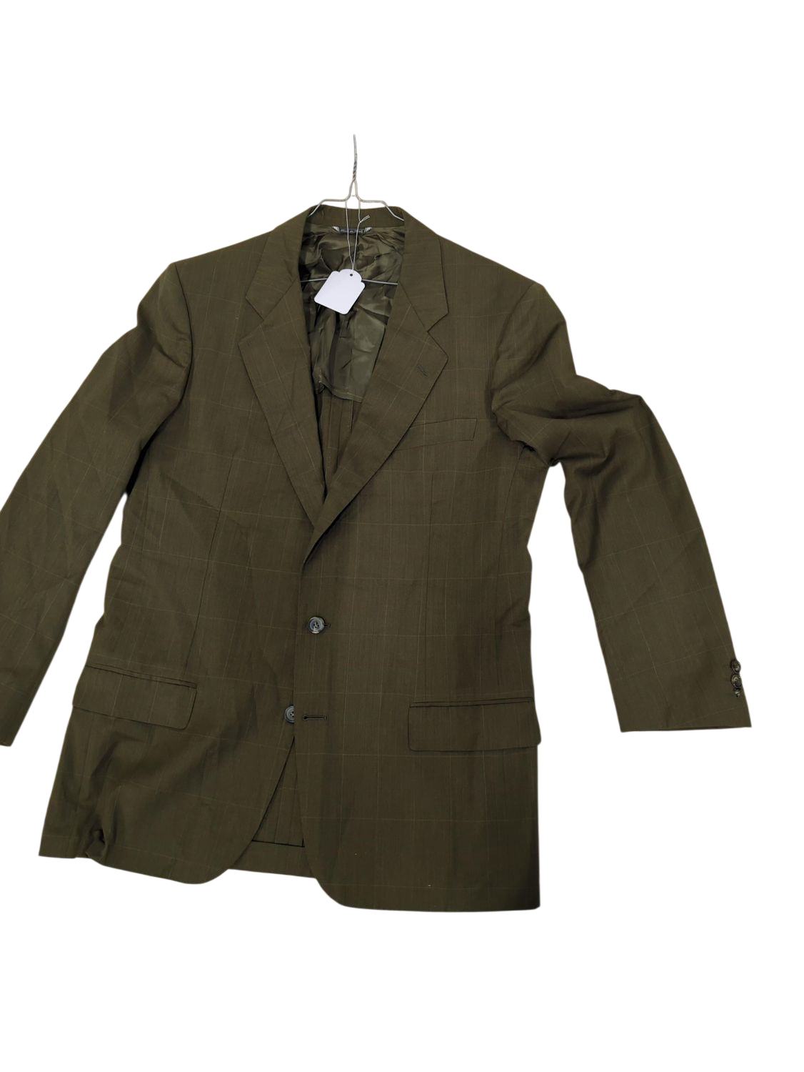 Alexander Men's Olive Green Blazer - Made in Italy