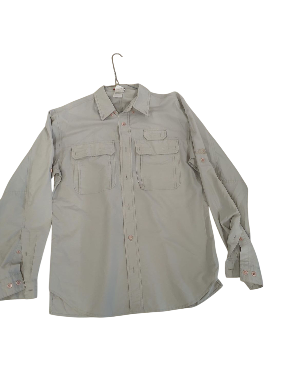 The North Face Beige Button-Down Shirt - Men's Size S/P
