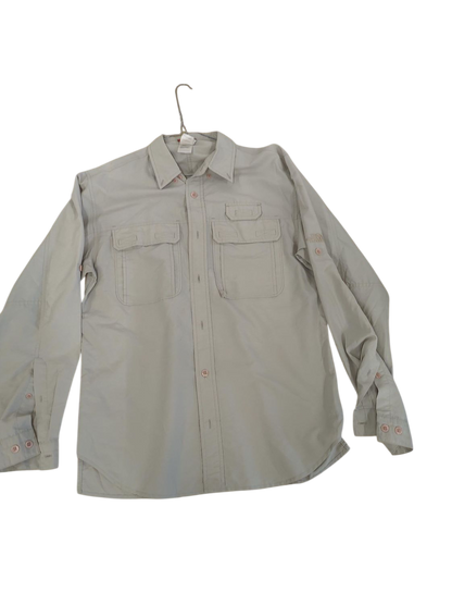 The North Face Beige Button-Down Shirt - Men's Size S/P